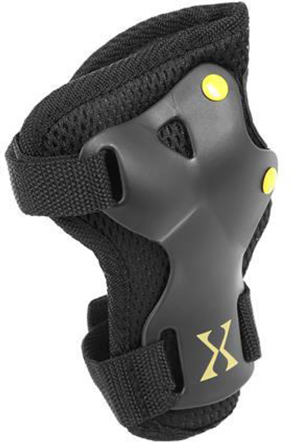 Набір захисту Nils Extreme H320 розмір XL Чорно-жовтий (5907695542547) - зображення 5