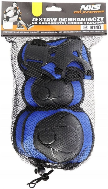 Набір захисту Nils Extreme H110 розмір M Темно-синій (5907695591699) - зображення 8