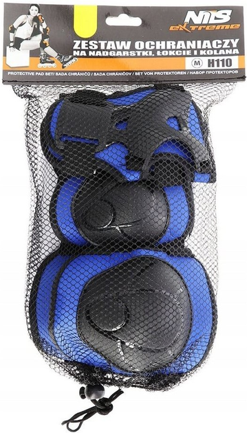 Набір захисту Nils Extreme H110 розмір S Темно-синій (5907695591682) - зображення 8