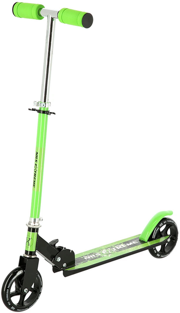 Hulajnoga Nils Extreme HD 114 Zielona (5907695597370) - obraz 1