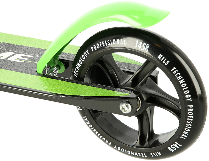 Hulajnoga Nils Extreme HD 114 Zielona (5907695597370) - obraz 10