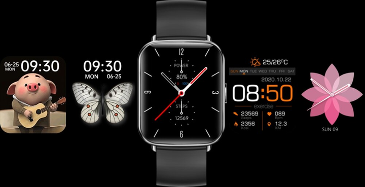 Smartwatch Bemi KIX2 Black (6972689170517) - obraz 5