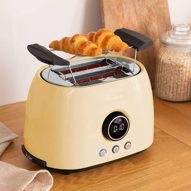 Тостер Cecotec ClassicToast 8000 Жовтий - зображення 3