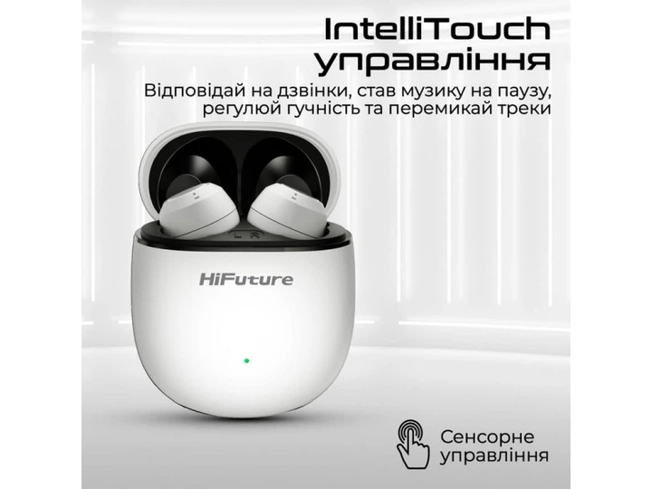 Навушники TWS HiFuture OlymBuds3 Black (olymbuds3.black) - изображение 7