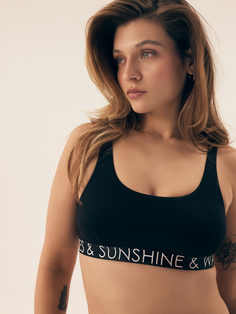 Верхня частина купальника жіноча Bloovii Summervibes 42939-99X L Чорна (5903972546505) - зображення 5