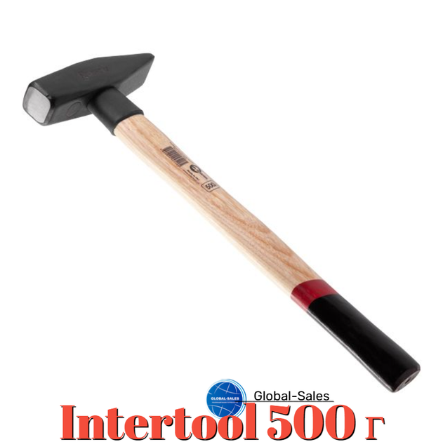 Молоток Intertool 500 г ручка ясень (HT-0254) - Фото 1 Молоток Intertool 500 г ручка ясень (HT-0254) - изображение 1