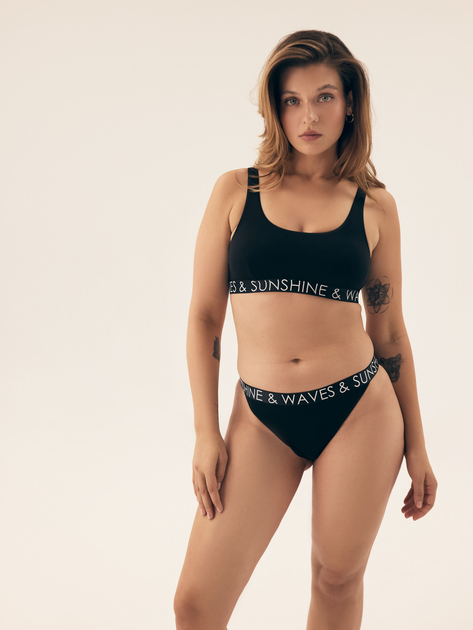 Нижня частина купальника жіноча Bloovii Summervibes 42940-99X S Чорна (5903972545966) - зображення 6