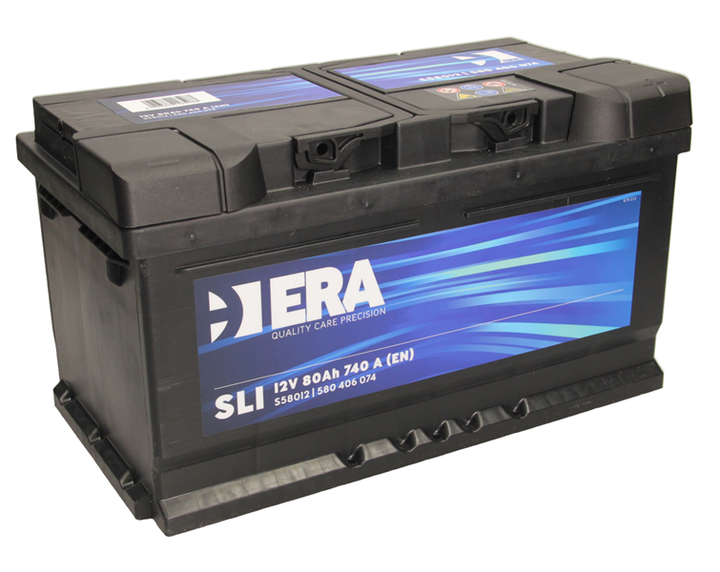 Акумулятор ERA SLI 80Ah EN 740A (S58012) - Фото 1 Акумулятор ERA SLI 80Ah EN 740A (S58012) - зображення 1