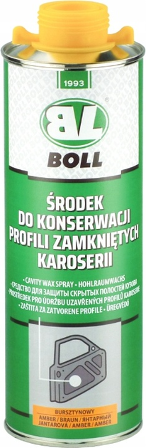 Środek do ochrony profili zamkniętych karoserii Boll pod pistolet 1 l Amber (5907588470018) - obraz 1