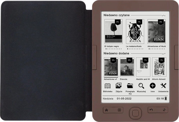 Czytnik e-booków Bemi Cognita+ Brown (6972689170586) - obraz 2