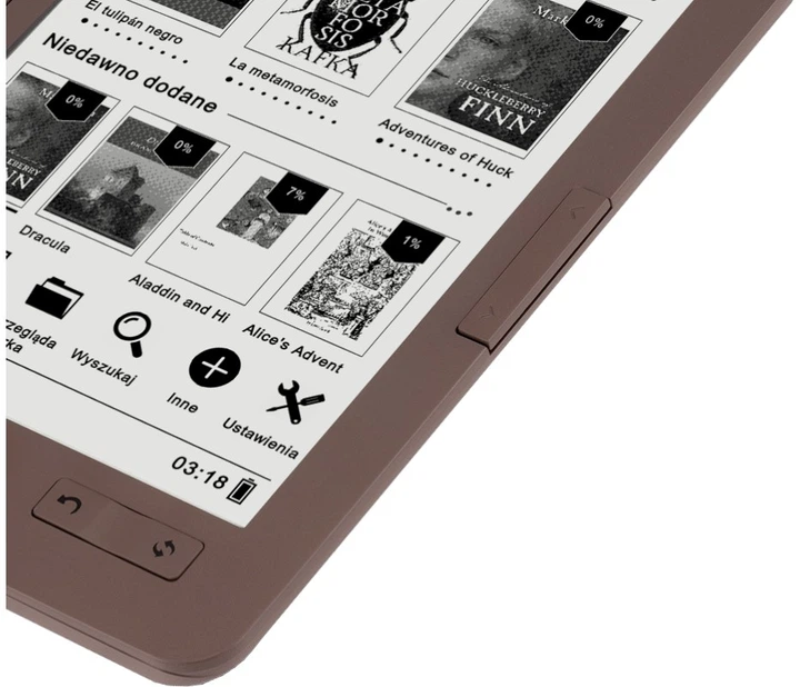 Czytnik e-booków Bemi Cognita+ Brown (6972689170586) - obraz 6