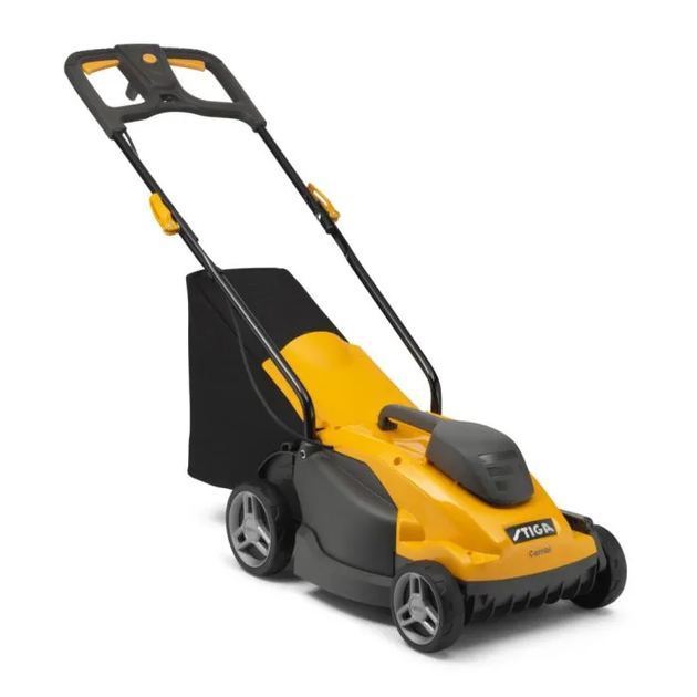 Газонокосилка электрическая STIGA Combi336c 1.4 кВт высота 25-75мм ширина 34см - изображение 2