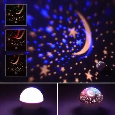 Проектор звездного неба Star Master - ночник, LED, голубой корпус - Фото 7 Проектор звездного неба Star Master - ночник, LED, голубой корпус - изображение 7