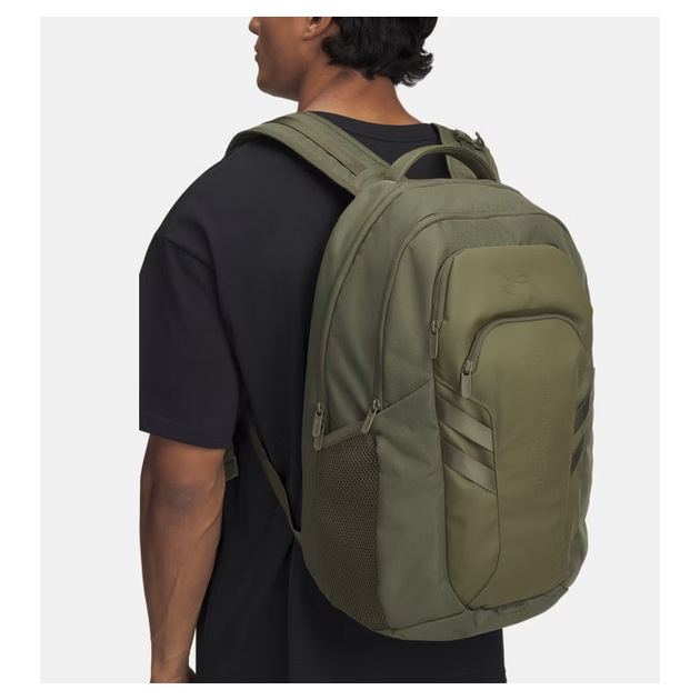 Універсальний Рюкзак Under Armour Hustle 6.0 Pro Backpack(1384671-390) MISC Зелений - Фото 2 Універсальний Рюкзак Under Armour Hustle 6.0 Pro Backpack(1384671-390) MISC Зелений - изображение 2