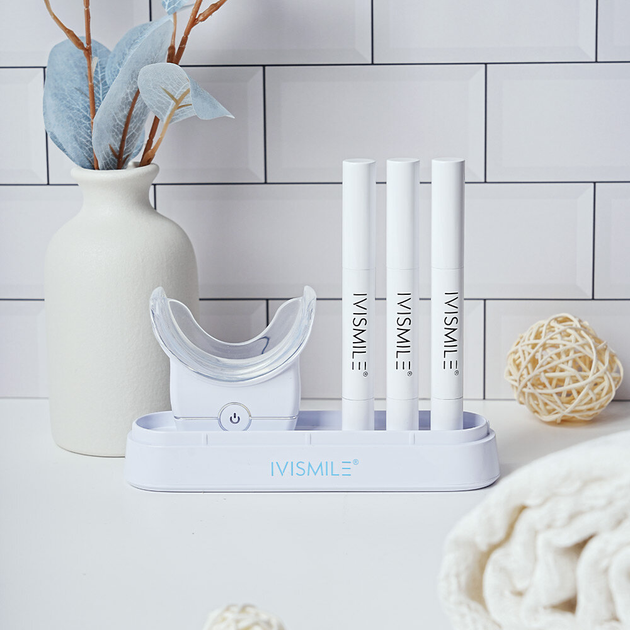 Набір для відбілювання зубів IVISMILE 12TW Whitening Kit 3 шт + капа (601549949487) - зображення 4