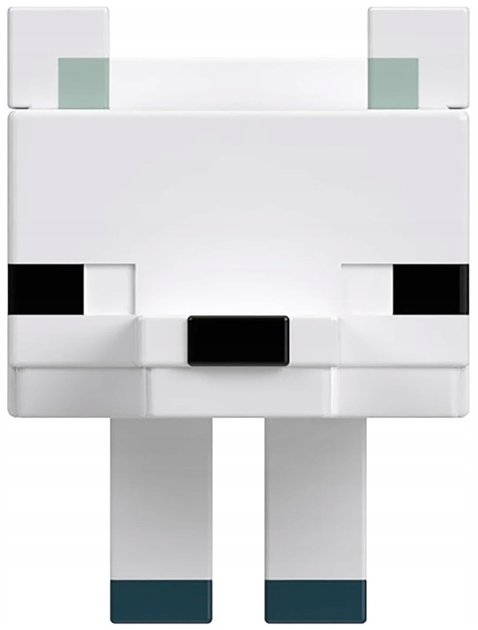 Набір Mattel Minecraft Arctic Fox Фігурка базова + аксесуар (0194735194483) - зображення 3