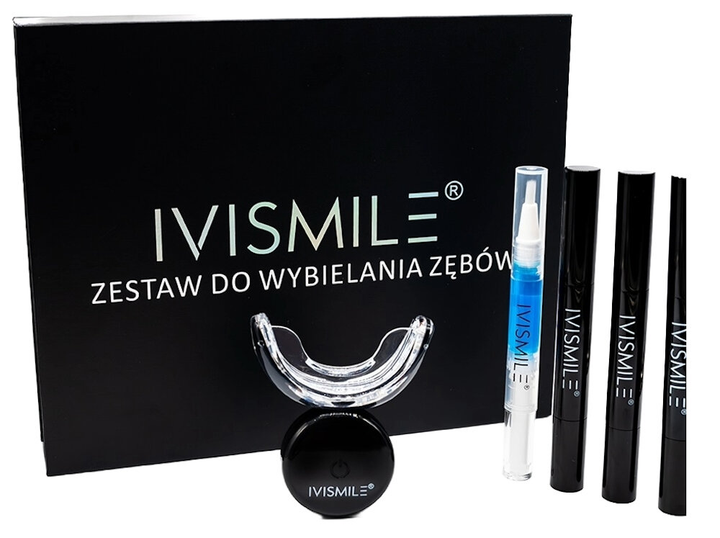 Набір для відбілювання зубів IVISMILE IVI-04K-2 Professional чорний (601549949999) - зображення 7