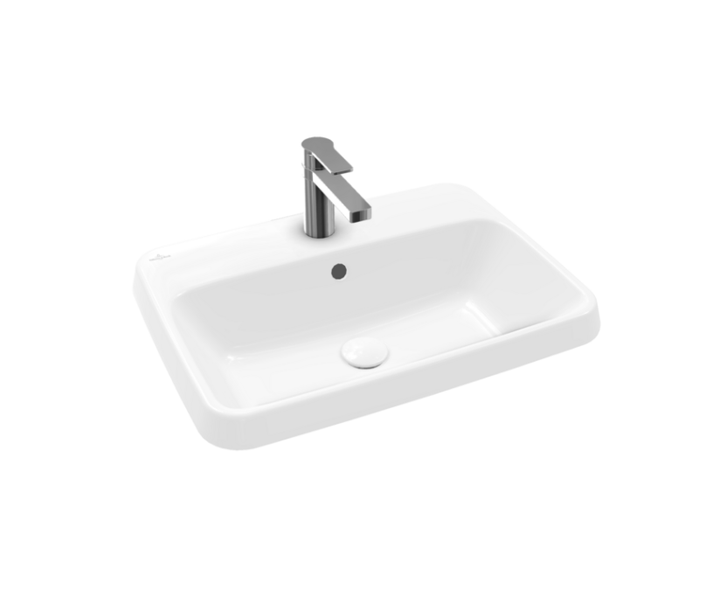 Умывальник врезной 60 см VILLEROY & BOCH ARCHITECTURA 5A676001 - Фото 1 Умывальник врезной 60 см VILLEROY & BOCH ARCHITECTURA 5A676001 - изображение 1