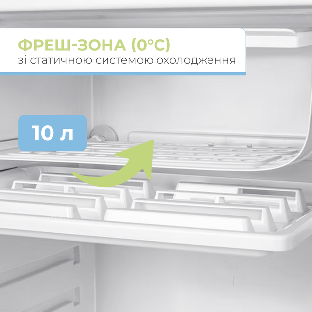 Однокамерный холодильник INTERLUX ILR-0093W - изображение 3