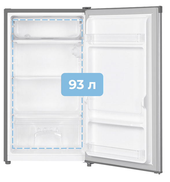 Однокамерный холодильник INTERLUX ILR-0095S - изображение 2