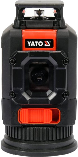 Niwelator laserowy YATO samopoziomujący pięcioliniowy zielony ± 3mm / 10m (YT-30435) - obraz 4