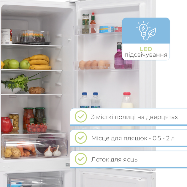 Двухкамерный холодильник INTERLUX ILR-0253CNF - изображение 2