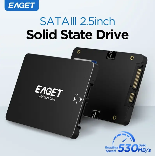 新品未開封EAGET 480GB 2.5インチ SATA3 SSD 20個 SSD диск накопичувач Eaget 2.5
