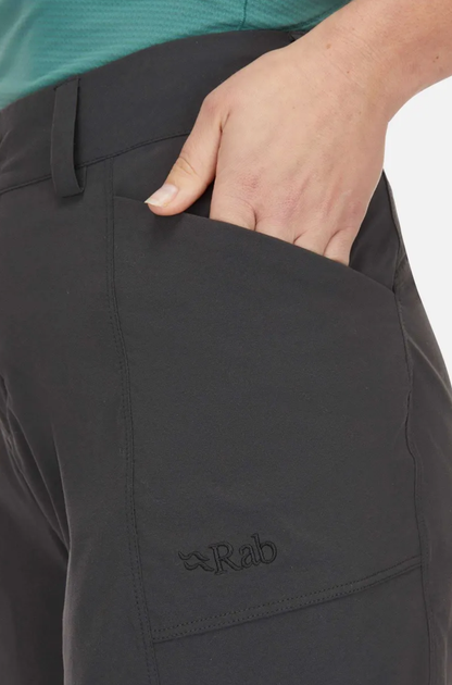 Шорты женские Rab Incline Light Shorts Wmns, Anthracite, S (10) (RB QFV-08-ANT-10-08) - изображение 5