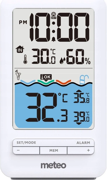 Плаваючий термометр для басейну Meteo TB3 WiFi (05TB3) - зображення 2