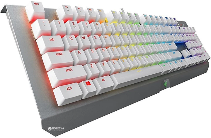 Клавиатура проводная Razer BlackWidow X Chroma Mercury Edition RU