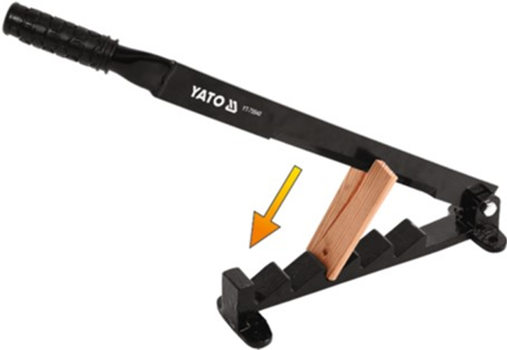Zestaw klinów YATO do rozłupywania drewna 4 szt YT-79884 (5906083063275) - obraz 4