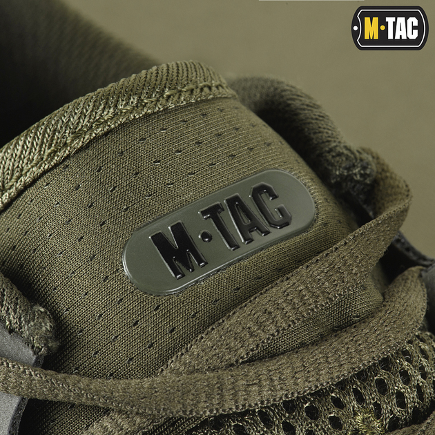 Кроссовки тактические M-Tac Summer Light Army Olive 41 A4411-41 - изображение 8