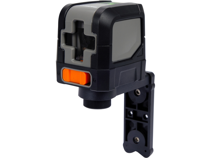 Niwelator laserowy STHOR samopoziomujący krzyzowy zielony ± 3mm / 10m (18002_sth) - obraz 5