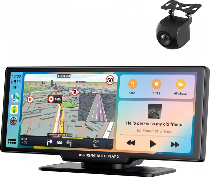 Автомобильный монитор Aspiring Auto Play 2 Magnet CarPlay Android auto (LX-BT702) - изображение 4