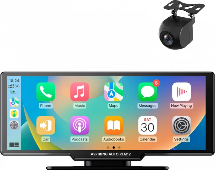 Автомобильный монитор Aspiring Auto Play 2 Magnet CarPlay Android auto (LX-BT702) - изображение 5