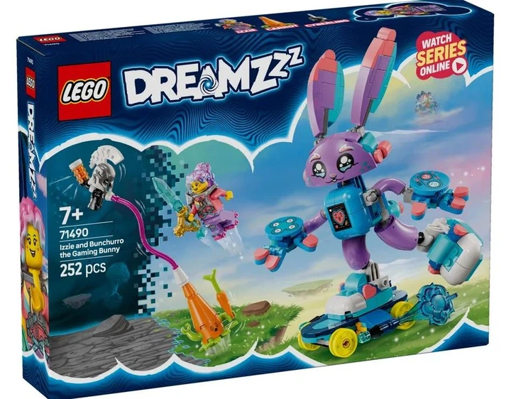 Конструктор LEGO DREAMZzz Иззи и Бунчуро, игровой кролик (71490