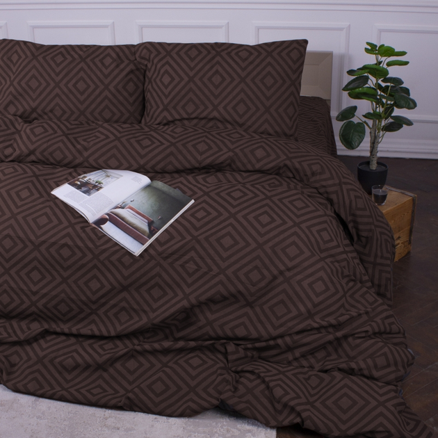 Підковдра MirSon Двоспальна 175х210 см Ranforce Elite 17-0624 Geometry Brown від Rozetka на платформі USKIDKA Акція на Підковдра MirSon Двоспальна 175х210 см Ranforce Elite 17-0624 Geometry Brown від Rozetka