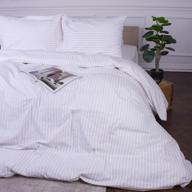 Підковдра MirSon Ranforce Elite 17-0605 Stripe White 200х220 см від Rozetka на платформі USKIDKA Акція на Підковдра MirSon Ranforce Elite 17-0605 Stripe White 200х220 см від Rozetka
