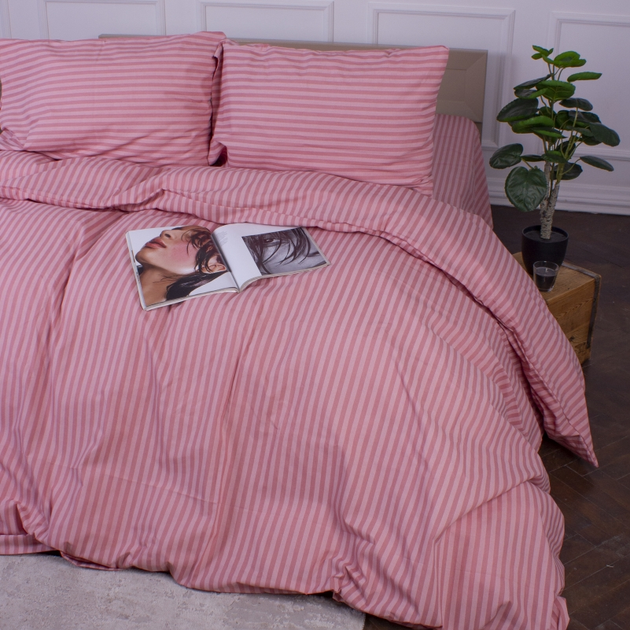 Підковдра MirSon Ranforce Elite 17-0607 Stripe Pink 143х210 см від Rozetka на платформі USKIDKA Акція на Підковдра MirSon Ranforce Elite 17-0607 Stripe Pink 143х210 см від Rozetka