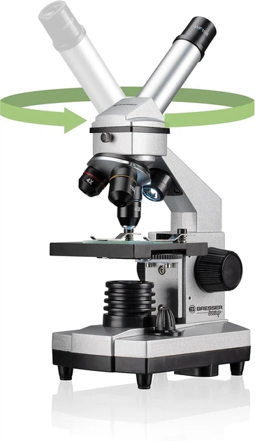 Микроскоп Bresser Junior Biolux CA 40x-1024x Серо-черный (8855002) Б/В - Фото 4 Микроскоп Bresser Junior Biolux CA 40x-1024x Серо-черный (8855002) Б/В - изображение 4