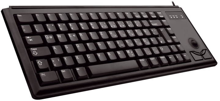 Klawiatura przewodowa Cherry G84-4400 PS/2 Black (G84-4400LUBEU-2) - obraz 3