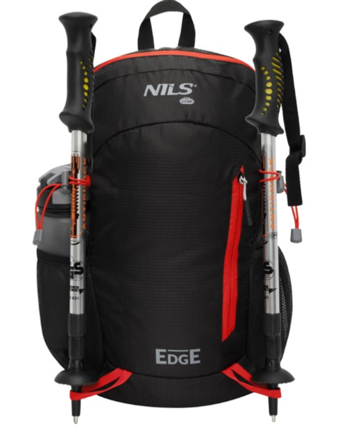 Рюкзак туристичний Nils Camp Edge NC1724 22L Чорний (5907695554106) - зображення 5