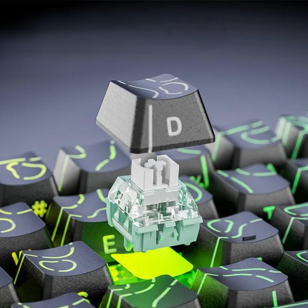 Механическая клавиатура Attack SHARK X68 HE (66 клавиш, RGB, Type-C, магнитные свитчи) - изображение 6