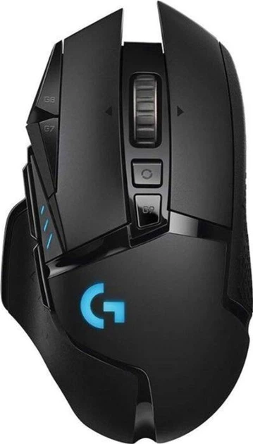 Мышь Logitech G502 Lightspeed Wireless Black (910-005567) - Фото 1 Мышь Logitech G502 Lightspeed Wireless Black (910-005567) - изображение 1