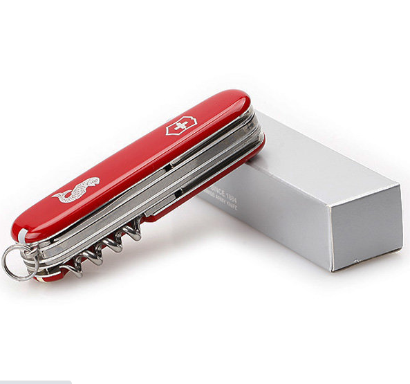 Швейцарський ніж Victorinox Angler 91 мм, набір 11 в 1, модель Vx13653.72 - зображення 4