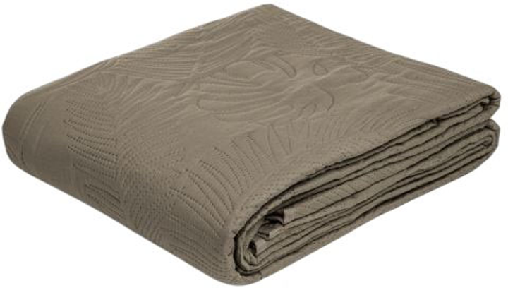 Narzuta Homla Sienna z pikowaniem Zielona 200 x 220 cm (5906496717024) - obraz 1