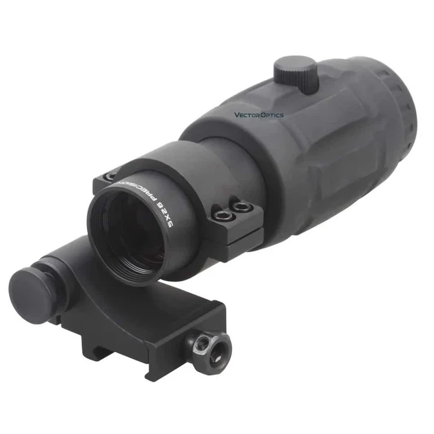 Магнифер Vector Optics Maverick 5x26 w/ Flip Side SCMF-15 5x - Фото 1 Магнифер Vector Optics Maverick 5x26 w/ Flip Side SCMF-15 5x - изображение 1