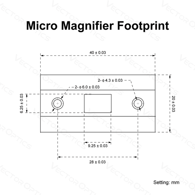 Магнифер Vector Optics Paragon 3x18 Mini Magnifier SCMF-33 3x - изображение 4