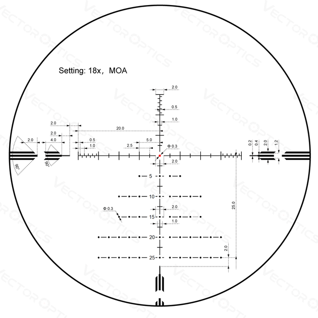 Прицел Vector Optics Orion Pro Max 3-18x50 (30 мм) HD illum. SFP VOR-5 MOA SCOL-57 - Фото 2 Прицел Vector Optics Orion Pro Max 3-18x50 (30 мм) HD illum. SFP VOR-5 MOA SCOL-57 - изображение 2