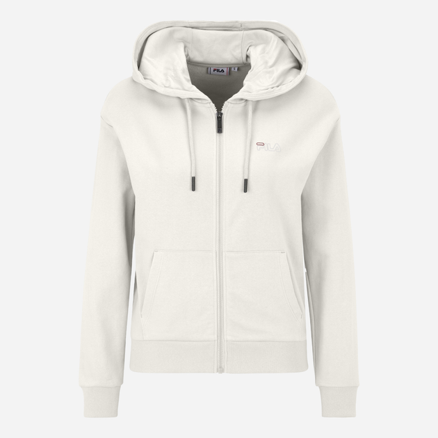 Bluza damska rozpinana streetwear z kapturem Fila FAW0352-10020 M Kremowa (4064556557575) (955555905832588) - Outlet - obraz 1